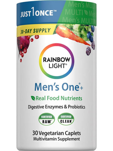 Rainbow Light, Men's One +, 30 Vegetarian Caplets