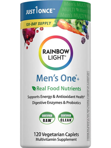 Rainbow Light, Men's One +, 120 Vegetarian Caplets