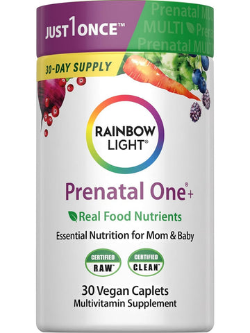 Rainbow Light, Prenatal One, 30 Vegan Caplets