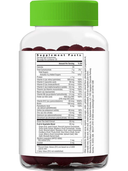 Rainbow Light, Women's Multivitamin Gummies Mixed Berry, 120 Gummies