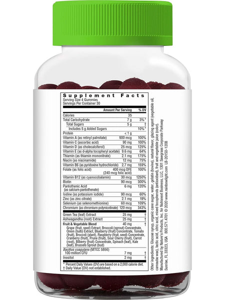 Rainbow Light, Men's Multivitamin Gummies Mixed Berry, 120 Gummies