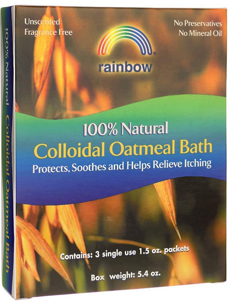 Rainbow Research, Colloidal Oatmeal Powder Bath 1.5oz, 3 Packets (1.5 oz)