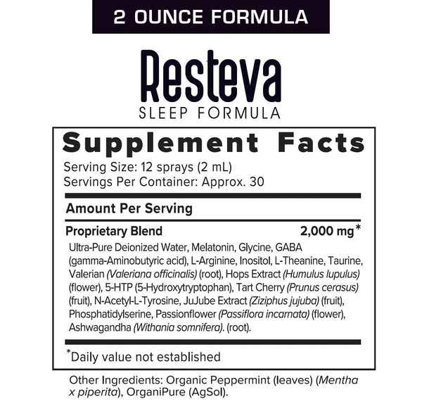 Results RNA, Resteva Sleep Spray, 2 fl oz