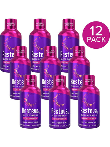 Results RNA, Resteva Rx Sleep Shot Extra Strength, 12 Pack, 1.93 fl oz