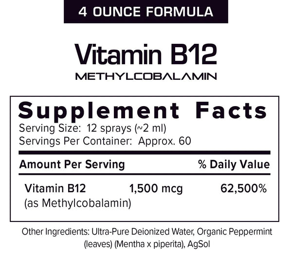 Results RNA, Vitamin B12 Methylcobalamin Extra Strength, 4 fl oz