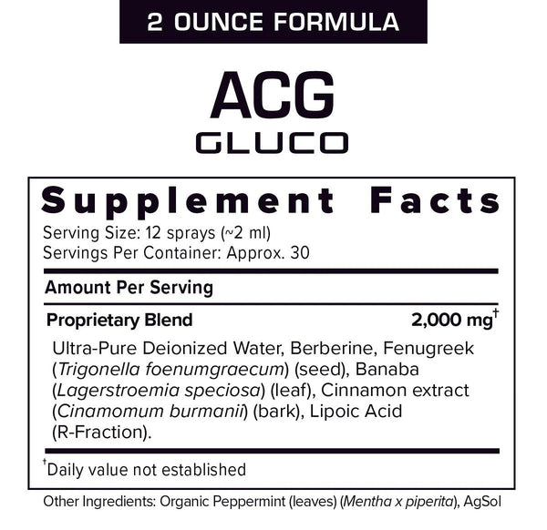 Results RNA, ACG Gluco Extra Strength Spray, 2 fl oz