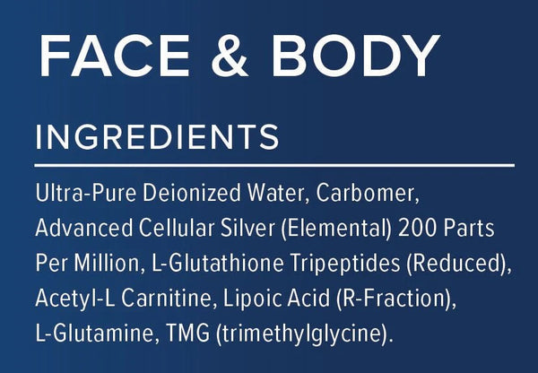 Results RNA, ACS 200 Silver-Glutathione Gel Extra Strength, 8 fl oz