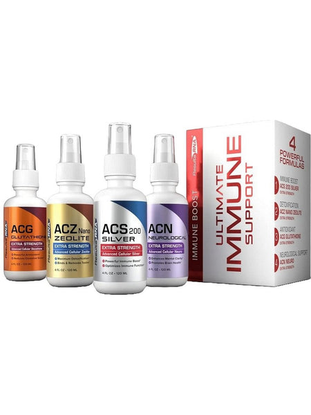 Results RNA, Ultimate Immune Support Extra Strength (ACS 200, ACZ Nano, ACG Glutathione, & ACN Neuro), 4 fl oz Spray Bottles