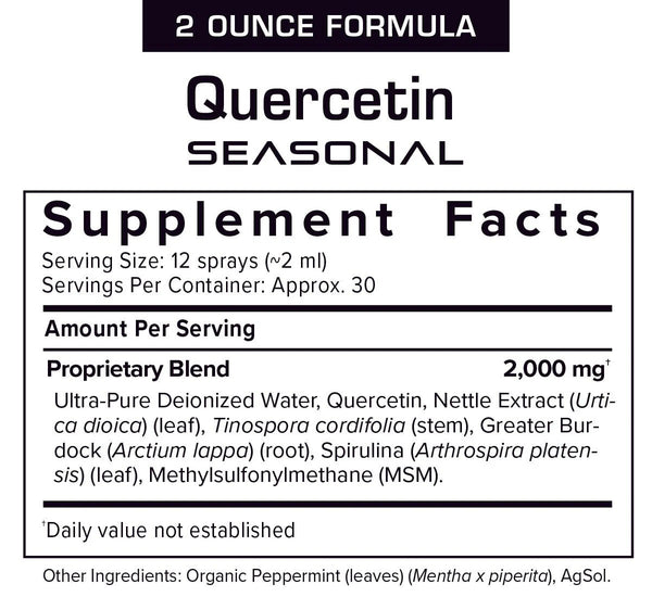 Results RNA, Quercetin Seasonal Extra Strength, 2 fl oz