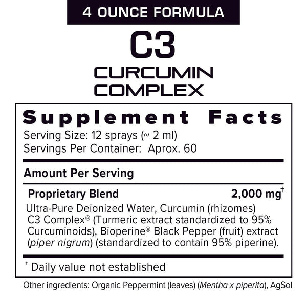 Results RNA, C3 Curcumin Complex Extra Strength, 4 fl oz