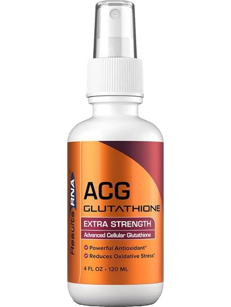 Results RNA, ACG Glutathione Extra Strength Spray, 4 fl oz