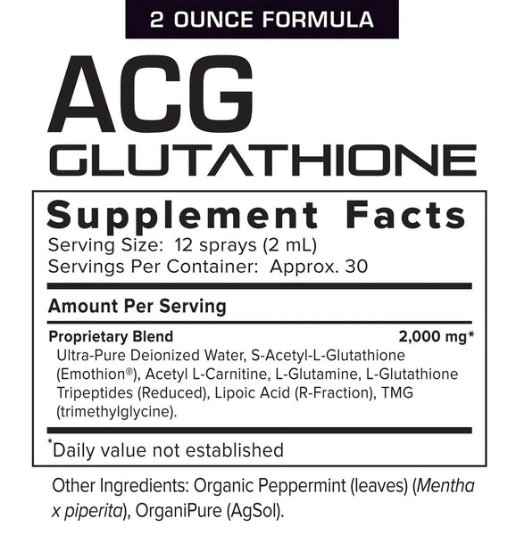 Results RNA, ACG Glutathione Extra Strength Spray, 2 fl oz