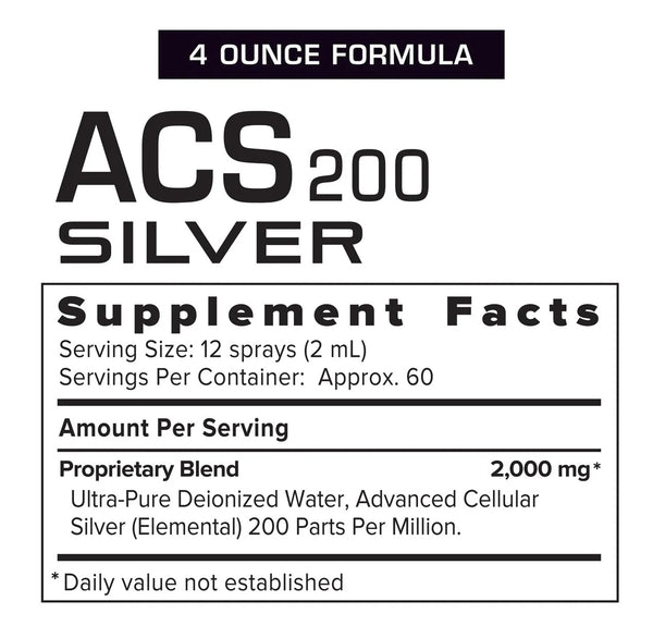 Results RNA, ACS 200 Silver Extra Strength, 4 fl oz