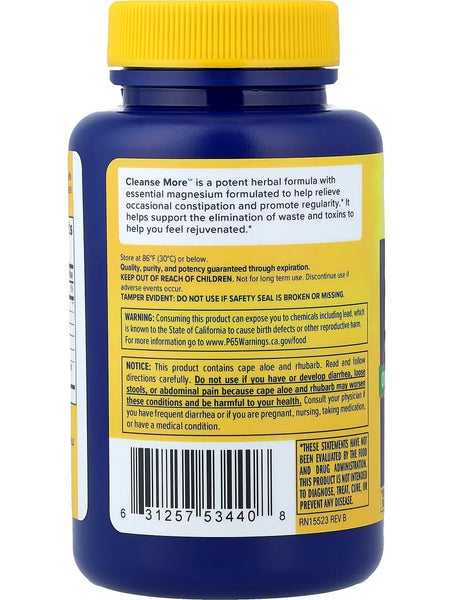 RenewLife, Cleanse More, 60 Vegetarian Capsules