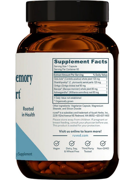 ruved, Memoren, 60 Capsules