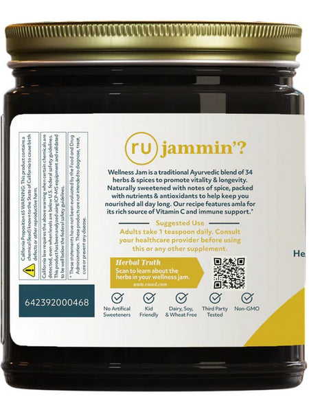 ruved, Wellness Jam, 10.6 oz