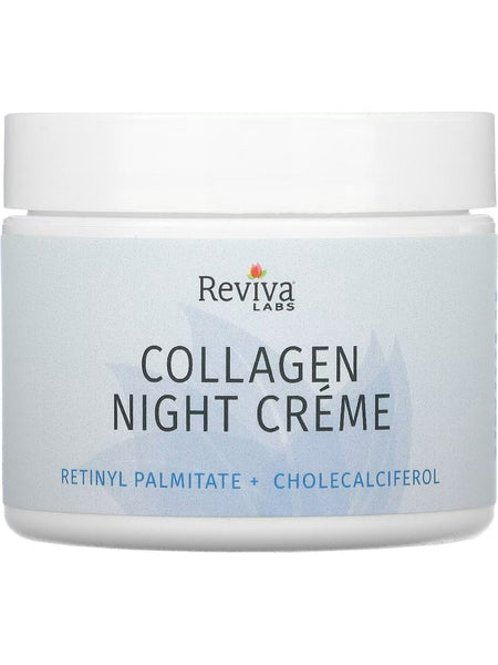 Reviva Labs, Collagen Night Cream, 2 oz