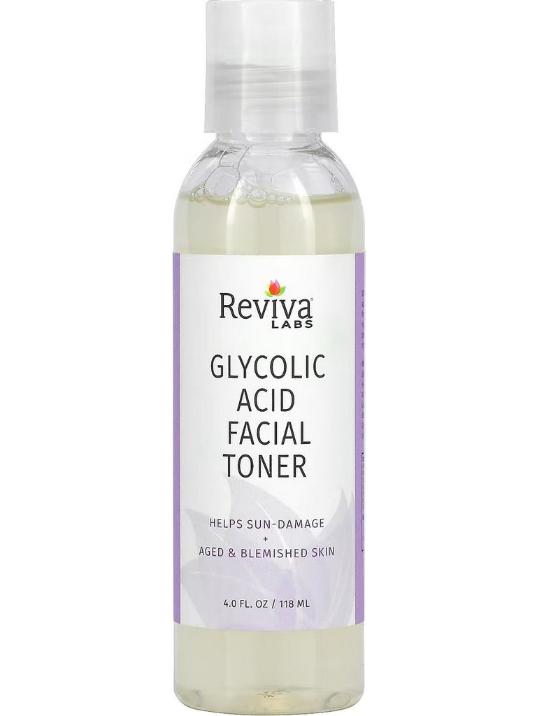 Reviva Labs, Glycolic Acid Facial Toner, 4 fl oz