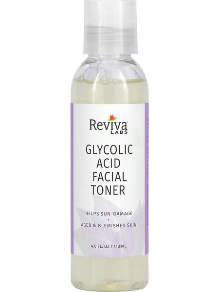 Reviva Labs, Glycolic Acid Facial Toner, 4 fl oz