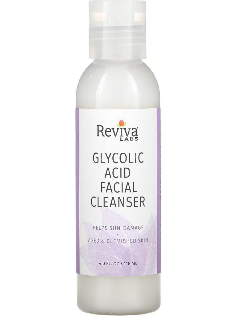 Reviva Labs, Glycolic Acid Facial Cleanser, 4 fl oz