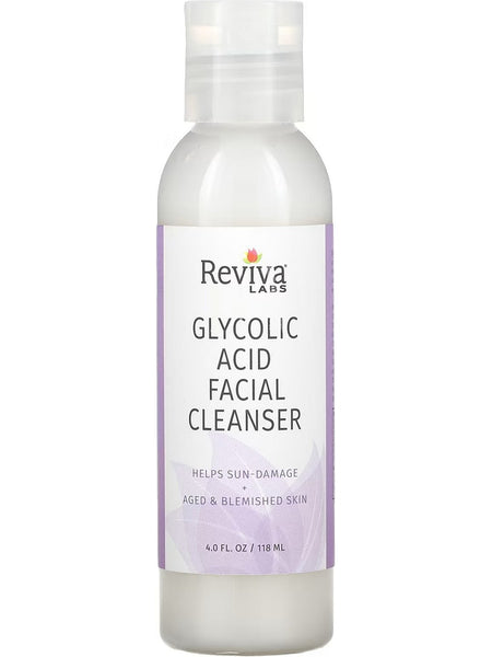 Reviva Labs, Glycolic Acid Facial Cleanser, 4 fl oz