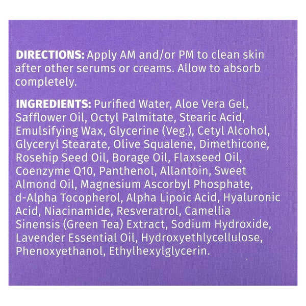 Reviva Labs, Antioxidant Day Créme, 2 oz