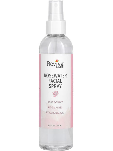 Reviva Labs, Rosewater Facial Spray, 8 fl oz