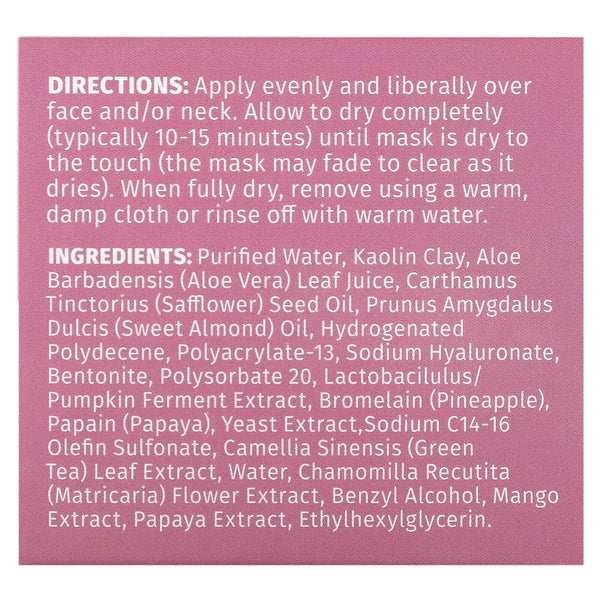 Reviva Labs, Gently Exfoliating Fruit Enzyme Mask, 2 oz