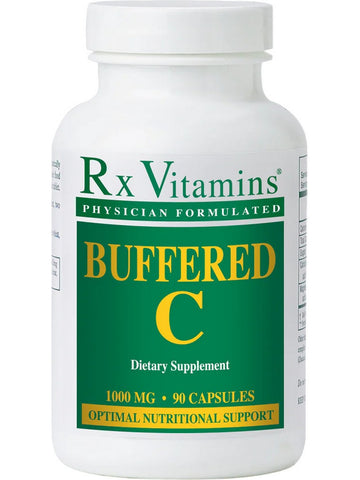 Rx Vitamins, Buffered C, 1,000 mg, 90 Capsules