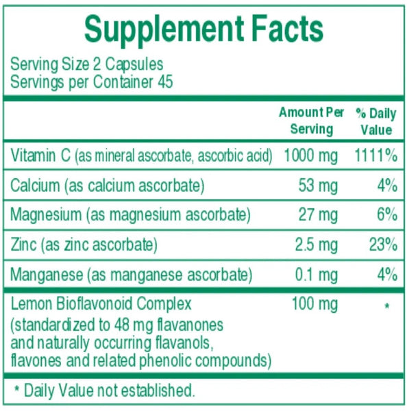 Rx Vitamins, Buffered C, 1,000 mg, 90 Capsules