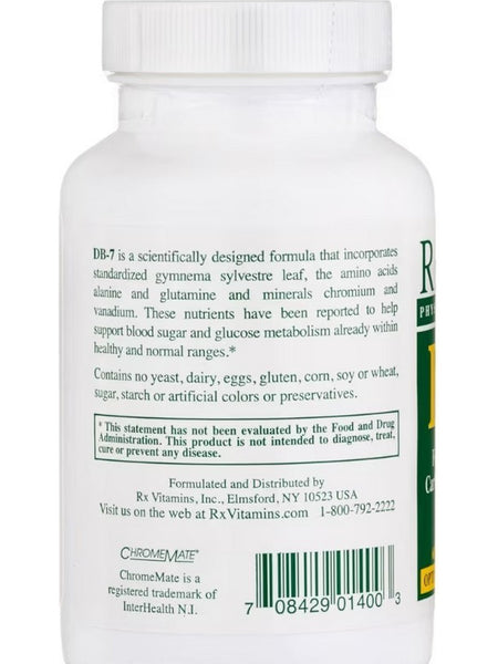 Rx Vitamins, DB-7, 60 Capsules