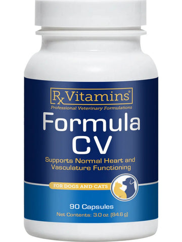 Rx Vitamins for Pets, Formula CV for Dogs & Cats, 90 Capsules