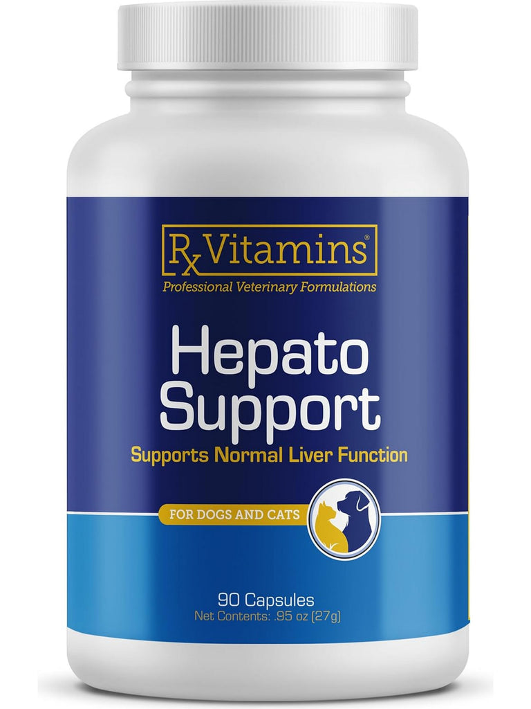 Rx Vitamins for Pets, Hepato Support, 90 Capsules