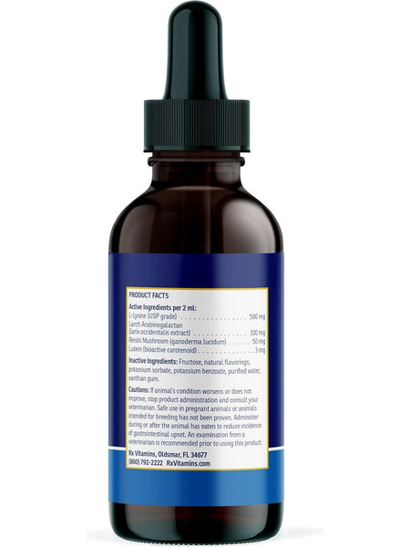 Rx Vitamins for Pets, Liquid Immuno, Chicken Flavor, 2 fl oz