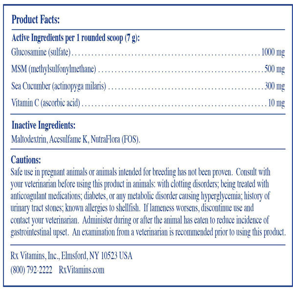 Rx Vitamins for Pets, Mega Flex for Dogs & Cats Powder, 21.16 oz