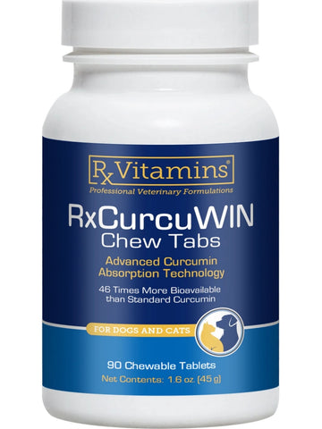 Rx Vitamins for Pets, RxCurcuWIN, 90 Chewable Tablets