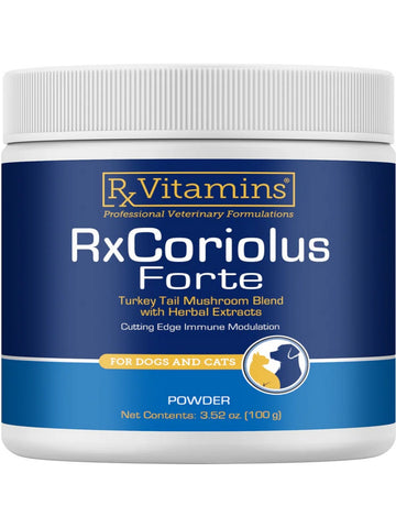 Rx Vitamins for Pets, RxCoriolus Forte, 100 grams