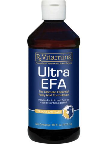 Rx Vitamins for Pets, Ultra EFA for Dogs & Cats, 16 fl oz