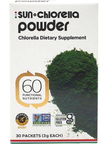 Sun Chlorella, Sun Chlorella Powder, 30 Packets, 3g each