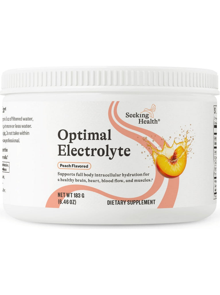 Seeking Health, Optimal Electrolyte, Peach, 6.46 oz