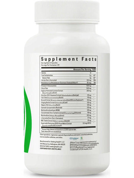 Seeking Health, Gut Nutrients (Formerly Optimal GI), 150 Capsules