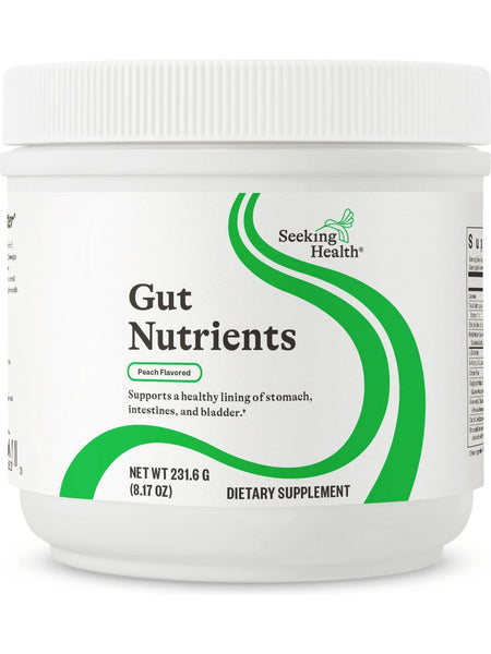 Seeking Health, Gut Nutrients, Peach, 8.17 oz