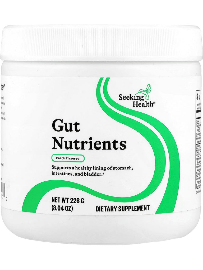 Seeking Health, Gut Nutrients, Peach, 8.04 oz
