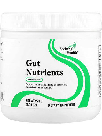 Seeking Health, Gut Nutrients, Peach, 8.04 oz