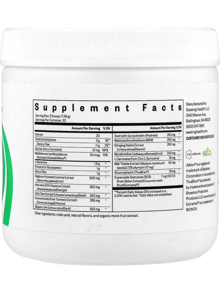Seeking Health, Gut Nutrients, Peach, 8.04 oz