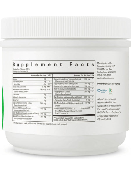 Seeking Health, Gut Nutrients, Peach, 8.17 oz