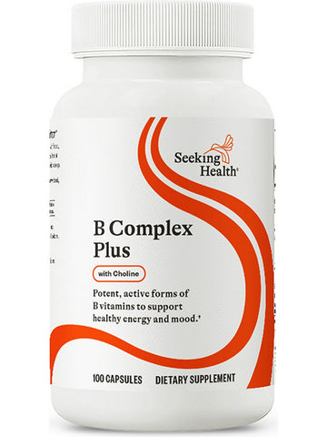 Seeking Health, B Complex Plus with Choline, 100 capsules