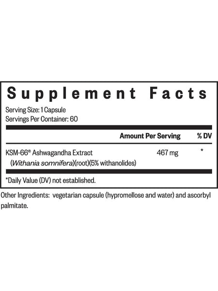 Seeking Health, Ashwagandha Extract, 60 vegetarian capsules