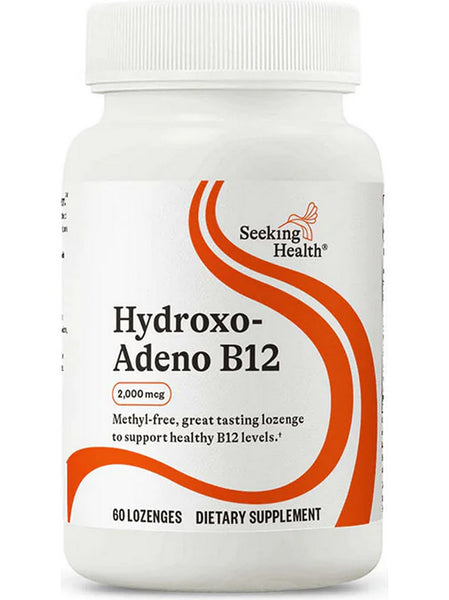 Seeking Health, Hydrox-Adeno B12, 60 lozenges