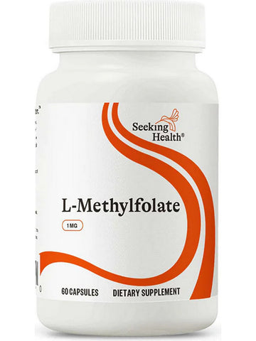 Seeking Health, L-Methylfolate, 1 mg, 60 vegetarian capsules (Formerly L-5-MTHF, 1,700 MCG DFE)